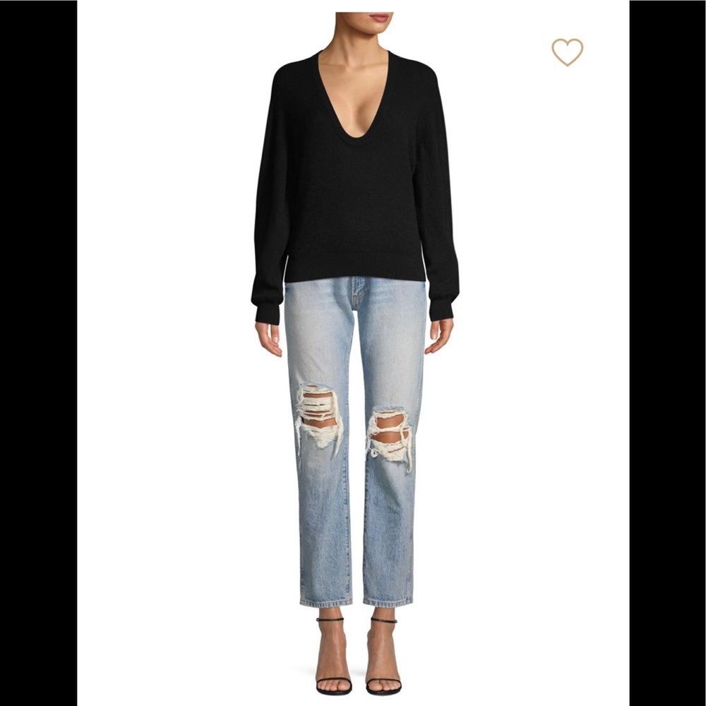 Khaite Mallory cashmere sweater-black -S